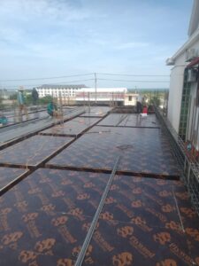 Hình ảnh công trình sử dụng ván phủ Phim