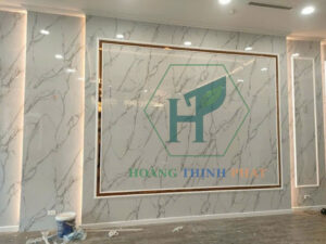 Tấm ốp tường PVc vân giả gỗ, giả đá