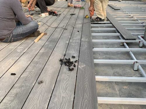 Sàn Gỗ Nhựa Ngoài Trời